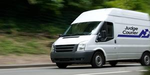 Service vehicle for Judge Courier